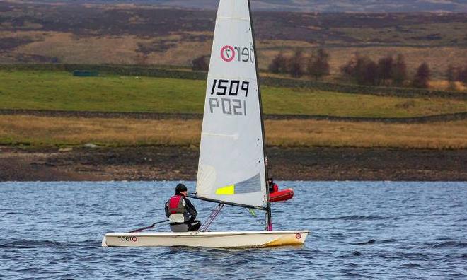 Peter Craggs of York RI at the Brass Monkey - RS Aero UK Winter Series © Tim Olin